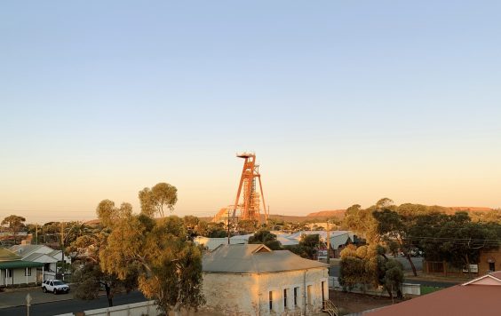 Kalgoorlie view from above