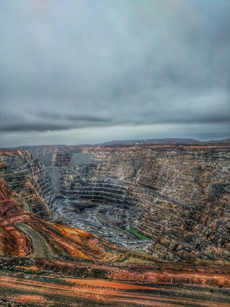 The Super Pit open cut mine in Kalgoorlie
