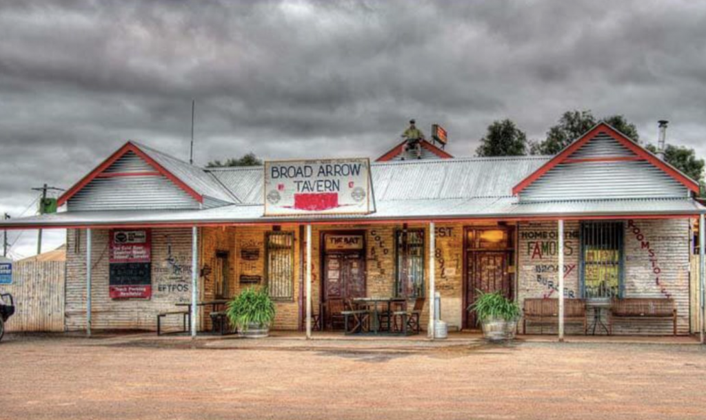 Broad Arrow Tavern in Kalgoorlie Goldfields