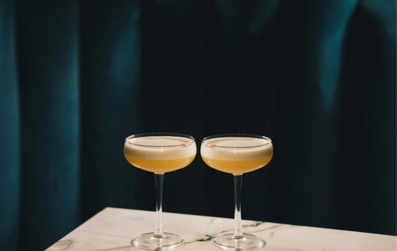 two cocktails